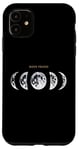 iPhone 11 Phases of the Moon - Cool Moon and Stars - Night Sky Case