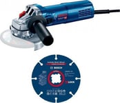 Bosch Vinkelsliper 125Mm Gws 9-125 S + X-Lock Disc