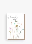 Caroline Gardner Flowers Thank You Card