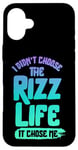 Coque pour iPhone 16 Plus The Rizz Life - Jeu amusant Alpha Gen Z Slang Rizz