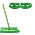 Swiffer Sweeper Mop-ersättningsdynor, dukar till Swiffer golvmopp, återanvändbart överdrag 2PCS