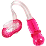 Curaprox Baby Dummy Holder clips til sut Pink 1 stk.