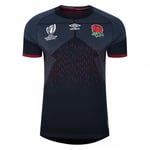 Umbro Childrens/Kids World Cup 23/24 Pro England Rugby Alternative Jersey - 7-8 Years