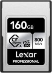 Professional Série Silver Carte Cfexpress Type A 160 Go, Carte Cfe Lecture Jusqu'À 800 Mo/S, Vpg200, Cf Carte Mémoire Compatible Avec Les Appareils Photo Sony Alpha Et Fx (Lcaexsl160G-Rneng)