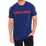 Dsquared2 Mens short sleeve T-shirt S74GD0835-S21600 - Blue - Size X-Large