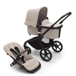 Bugaboo - Poussette Fox 5 complète - Noir / Taupe Desert