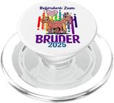 Befördert Zum Bruder 2025 Chevaux Cheval PopSockets PopGrip pour MagSafe