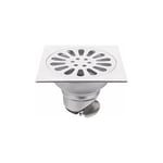 Serbia - 1PC Carré Acier Inoxydable Drain De Plancher avec Passoire Filtre,De Sol en Acier Inoxydable éPais Drain,Grille Douche,Siphon De Sol en