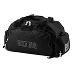 METAL BOXE Sac A Dos Boxing - Sac à Dos avec Bretelles ou Sac Classique avec poignées et bandoulière. Noir FR: Taille Unique (Taille Fabricant: Taille Unique)