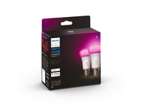 Philips Hue - 2 Pack E27 - White & Color Ambiance