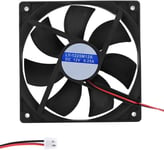 Ventilateur CPU12cm, Ventilateur d'ordinateur Ultra Silencieux, Ventilateur de boîtier avec Hydraumatic Conception d'économie d'énergie pour Ordinateurs