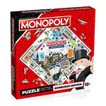 Winning Moves Edinburgh Monopoly 1000 Piece Jigsaw Puzzle Game, piece together Arthur’s Seat to Edinburgh Zoo, Princes Street Gardens and the legendary Edinburgh Castle, gift for ages 10 plus