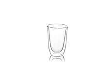 YEM Lot de 6 verres isothermes à double paroi de 250 ml pour latte macchiato, cocktails, desserts, thé