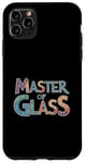 Coque pour iPhone 11 Pro Max Vitrail Création De L'art Du Verre