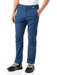 Regatta Mens Highton Zip-Off Active Stretch Trousers Blue