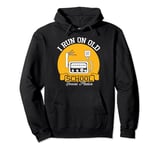 I Run On Old School Social Media Hm Radio Operator Pullover Hoodie