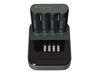 Gp Recyko Pro D461 - Usb Battery Charger Dock 4 X Aa-Typ - Nimh - 2000 Mah - 2 A - Med P461 Usb Battery Charger