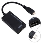 Adapter Micro USB To HDMI Cable Converter 1080P HDTV For Android Huawei Samsung