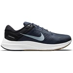 Nike Men's Air Zoom Structure 24 Running Shoe, white/hyper royal-pure platinum-black, UK 8.5