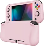 Zealprotect Coque De Protection Pour Nintendo Switch Lite,Coque Rigide Pour Switch Lite,Grip Cover Joycon Avec Protection D'écran&capuchon Joystick&cap Bouton-Rose Cerisier