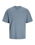 JACK & JONES Jjebradley Tee SS Noos Pls T-Shirt, Goblin Blue, 4XL Hommes