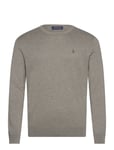 Polo Ralph Lauren Cotton-Cashmere Crewneck Sweater Grå