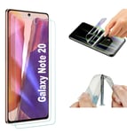 2x Clear Hydrogel Full Screen Protector Shield For Samsung Galaxy Note 20