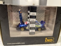 1/43 Subaru Impreza WRC  Network Q Rally 2001  World Champion Podium - R.Burns