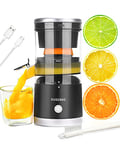 Electric Juicer Rechargeable - Citrus Juicer Machines with USB and Cleaning Brush Portable Juicer for Orange, Lemon, Grapefruit