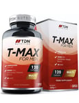 T-MAX Supplement for Men T-Booster Capsules UK Formulated Premium Supplement 120