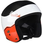 bollé - MEDALIST CARBON PRO White Red Shiny S-M 53-56, Ski Helmet, Medium, Unisex Adult