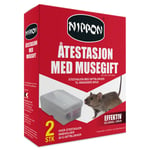 NIPPON ÅTESTASJON MED MUSEGIFT 2 PK.