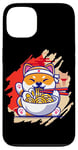 Coque pour iPhone 13 Art japonais et ours panda japonais Ramen