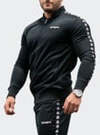 Tyngre Tracksuit Jacket Mens Black M, Träningskläder