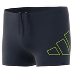 adidas Garçon Performance Big Bars Swim Boxers Kids, Legend Ink, 3-4 Years