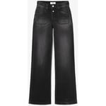 Jeans Le Temps des Cerises  Jeans pulp flare favart taille haute noir