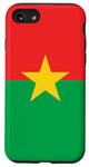 Coque pour iPhone SE (2020) / 7 / 8 Burkina Faso Drapeau Burkinabé Cadeau pour Burkinabé