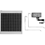 Hörmann Module solaire SM 1-2 (pour motorisation de porte de garage ProMatic Batterie pour chargement/tampon, câble de raccordement de 10 m)