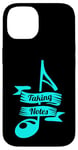 Coque pour iPhone 14 Prendre des notes musicales amusantes jeu de mots pour musicien musique drôle