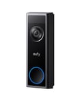 eufy Security Sonnette vidéo C31, 2K FHD, Alimentation avec ou sans Fil, Installation Facile, appels vidéo, Enregistrement continu, détection des Humains et mouvements, Compatible HomeBase S380