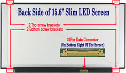 REPLACEMENT FOR LENOVO V330-15IKB 15.6" LED LCD LAPTOP SCREEN WXGA HD 30PINS