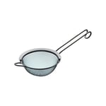 MasterClass Fine Mesh Sieve, Stainless Steel, Polished Rim and Handy Round Bowl with Hooked Handle, 20.5cm (8"), Tagged