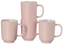 Ritzenhoff & Breker Jasper Lot de 4 tasses à café Rose