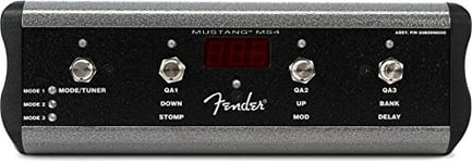 Fender 4-Button Footswitch: Mustang™ Series Amplifiers