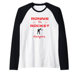 Mens Ronnie O'sullivan The Rocket 2020 Snooker Champion Raglan Baseball Tee