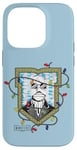 Coque pour iPhone 14 Pro Universal Monsters The Invisible Man Christmas Lights Crest