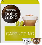 NESCAFE Dolce Gusto Cappuccino Coffee Pods - total of 45 Coffee... 