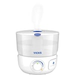 Vicks Top Fill Ultrasonic Humidifier with 2x Scent Pad Heater  VUL585E4