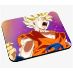 Tapis de souris Dragon ball super son goku super saiyan s'énerve cheveux