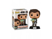 Figurine - Pop! Star Wars - The Mandalorian - Mando with Grogu - N° 461 - Funko